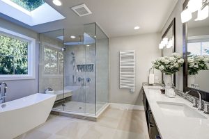 clean bathroom
